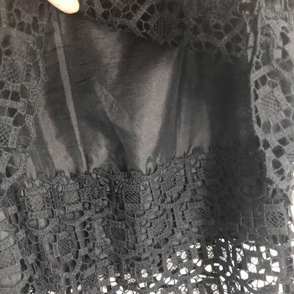 Jenni Kayne lace black crochet pencil  skirt in XS - Picture 8 of 13